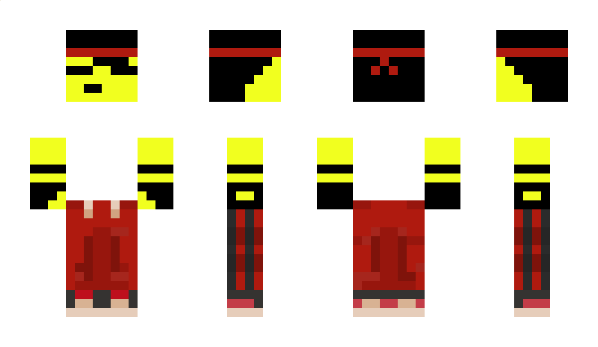 Asian_Stereotype Minecraft Skin