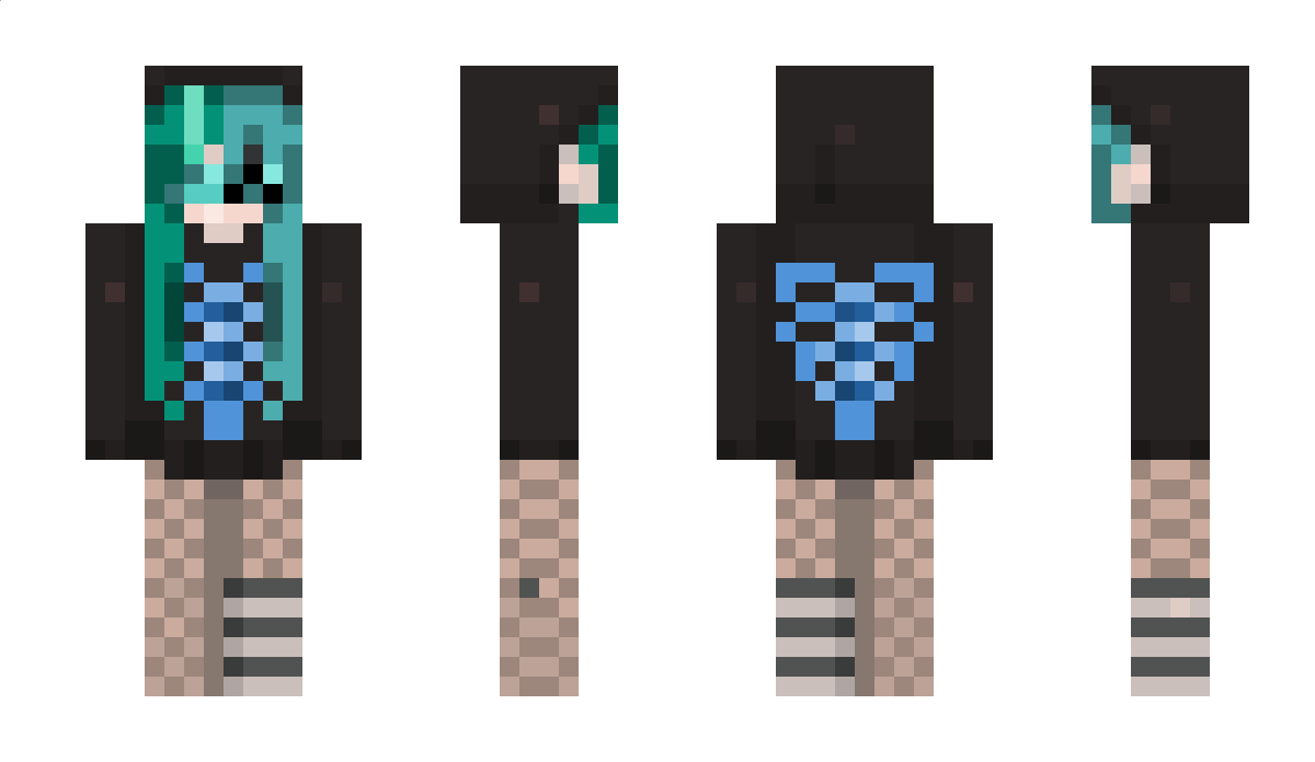 Aquarietje Minecraft Skin