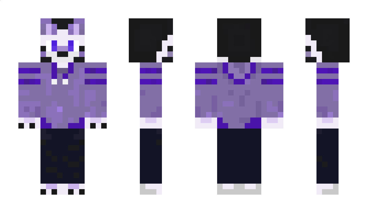 AskaraTheHusky Minecraft Skin