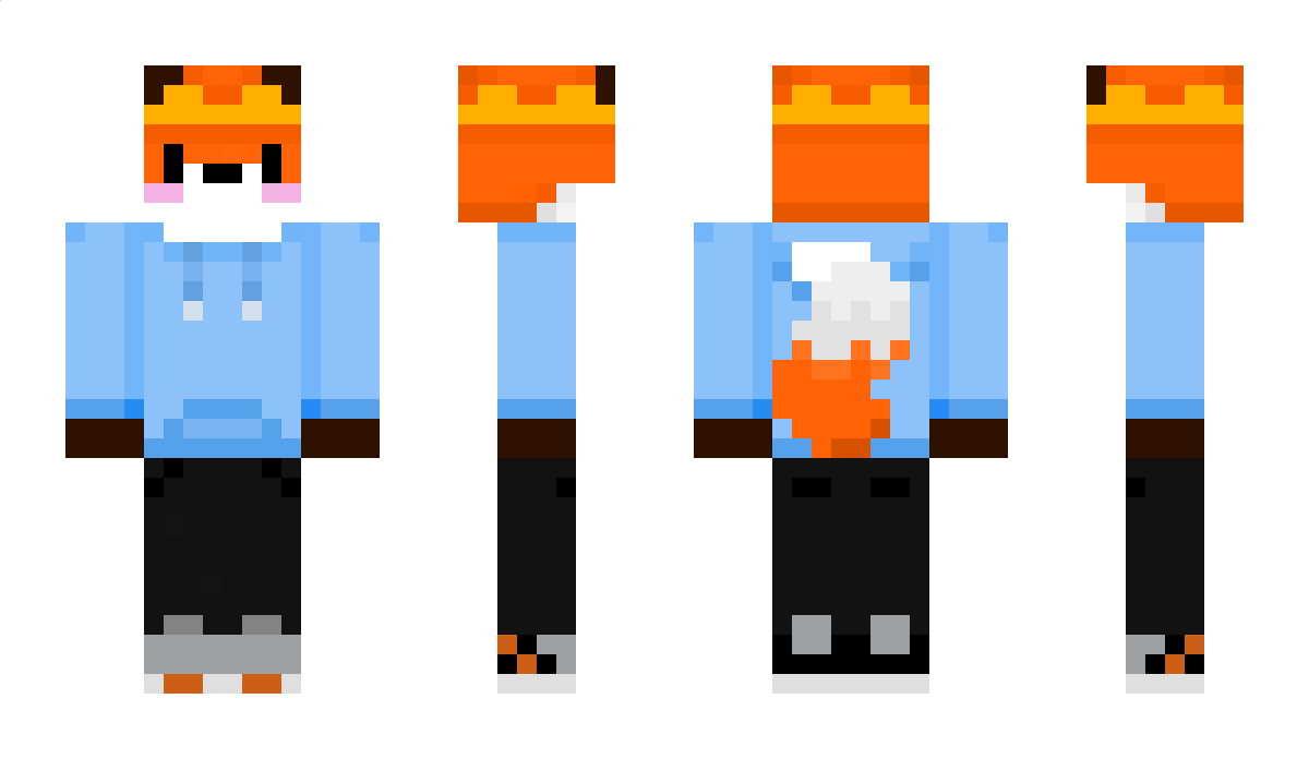 WinterFoxy10R Minecraft Skin