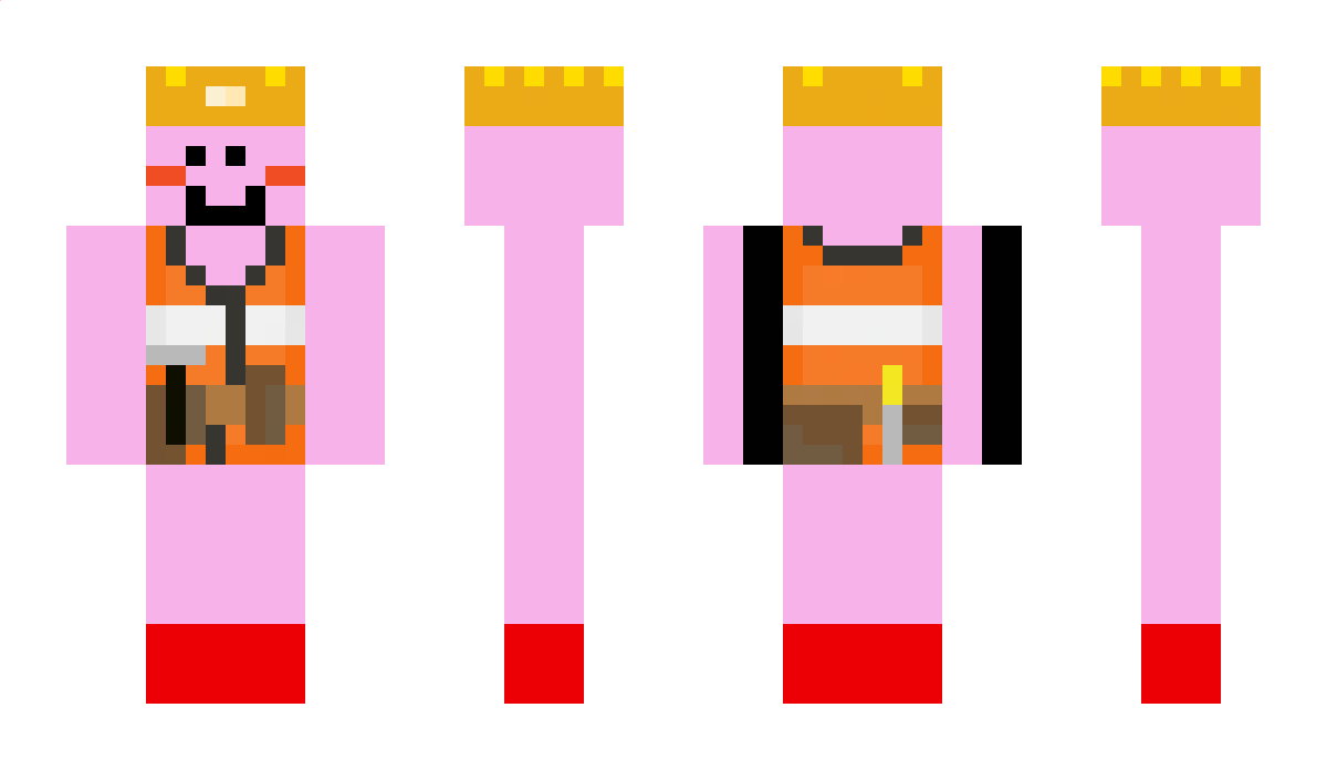 Ehrgeiziger Minecraft Skin