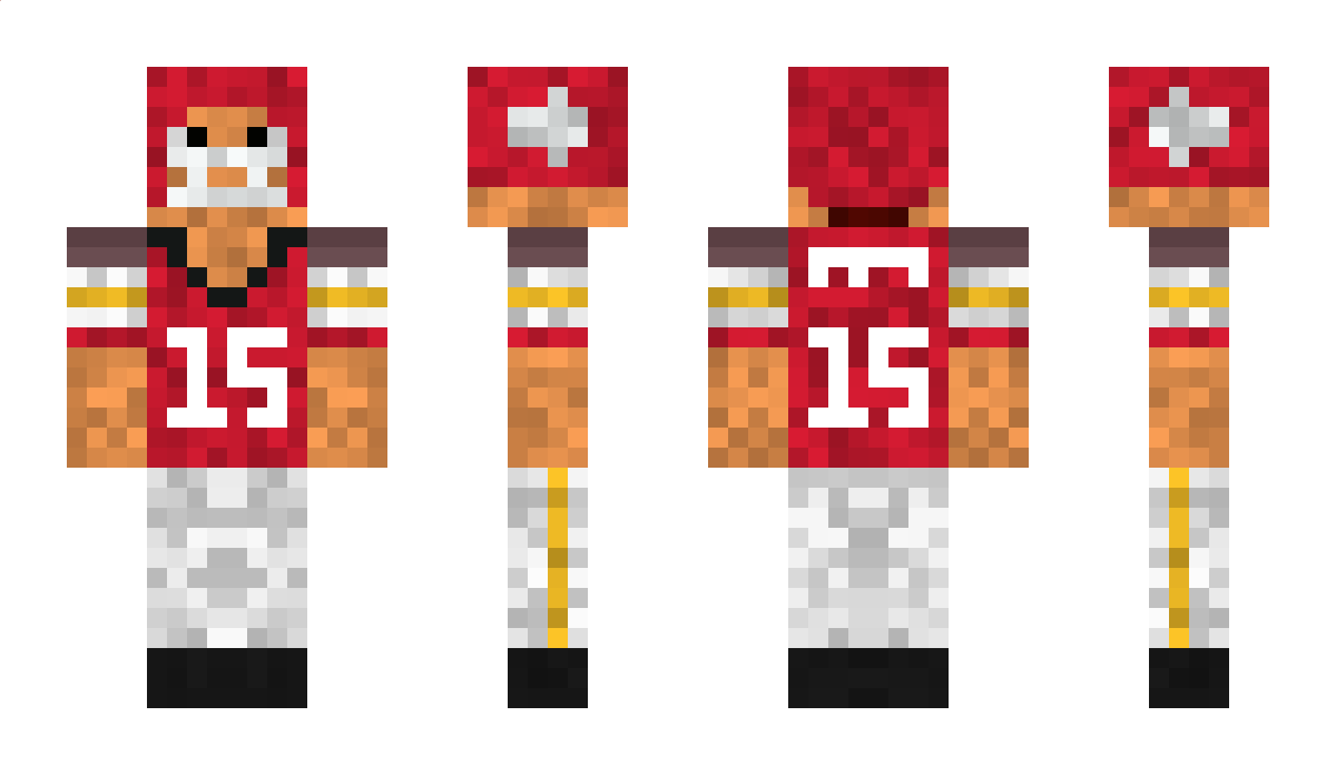 PatrickMahomes Minecraft Skin