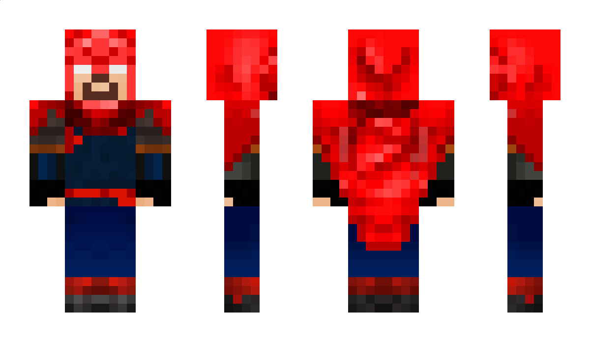 SparkHoodie Minecraft Skin