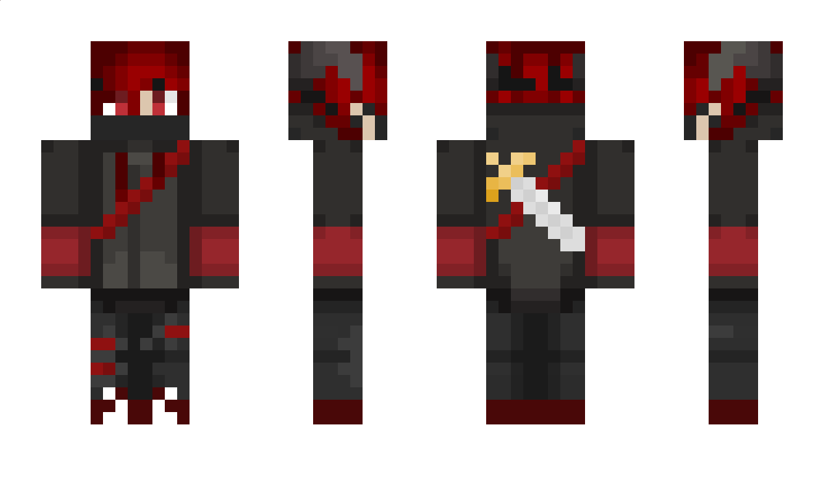 BloodDragonX Minecraft Skin