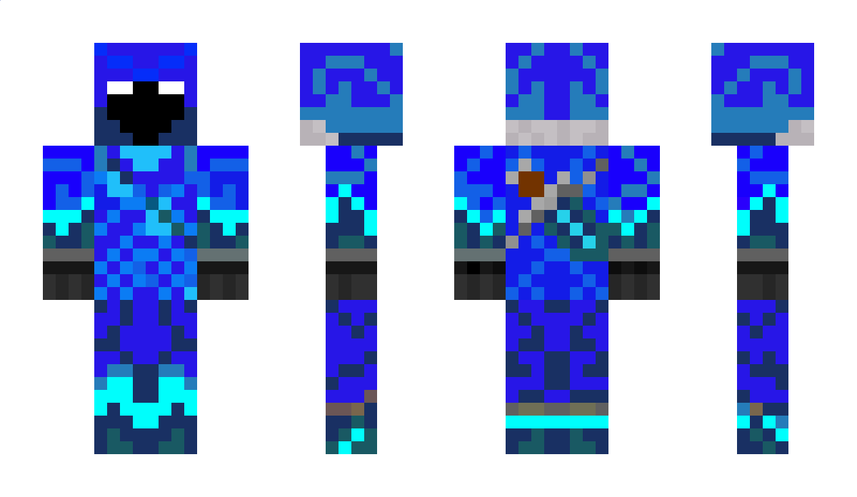 MadBlue Minecraft Skin