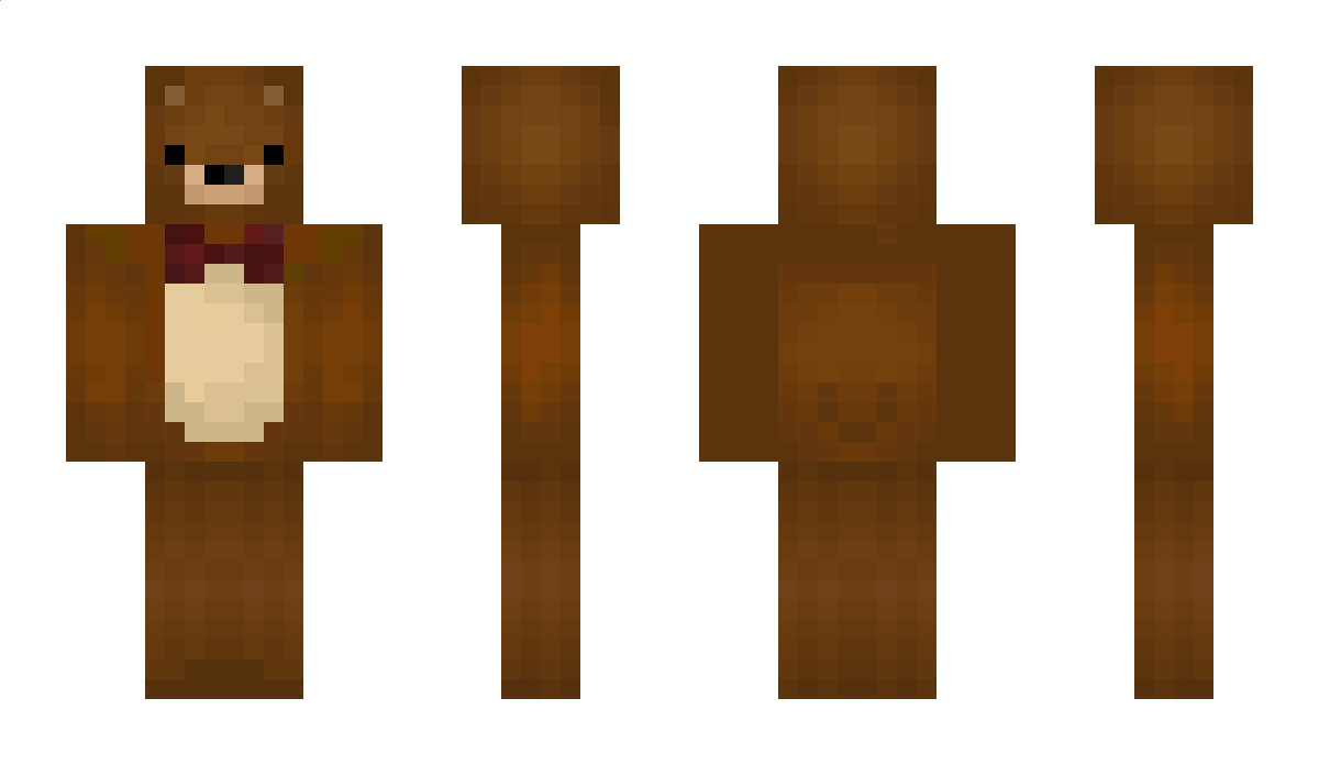 TeddyBear Minecraft Skin