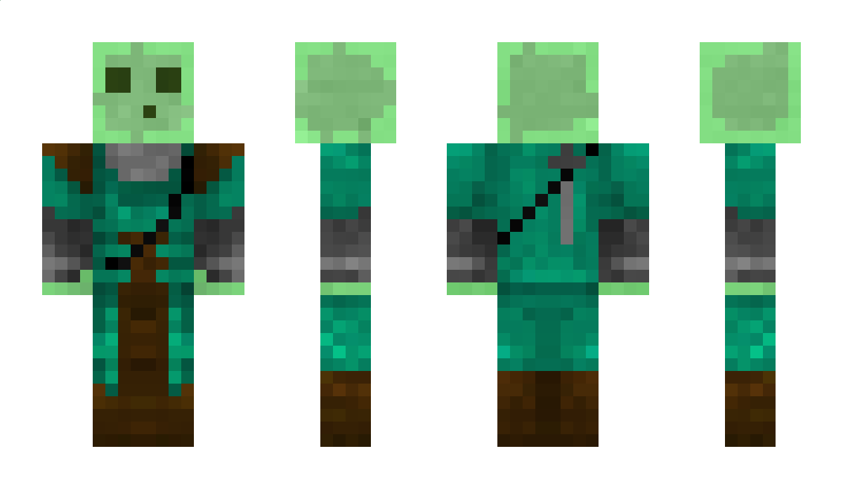 AdventurerSlime Minecraft Skin