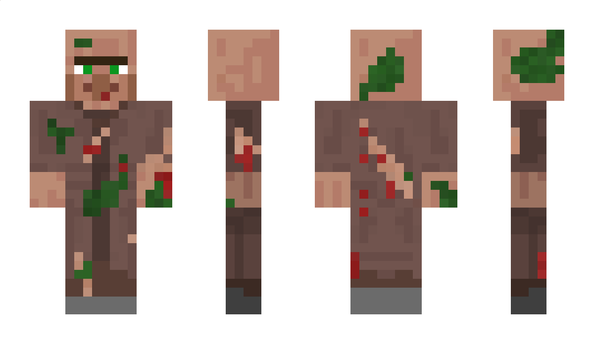 VillagerZombie Minecraft Skin