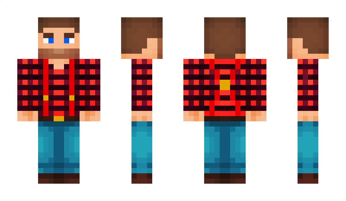 Fullscreen Minecraft Skin