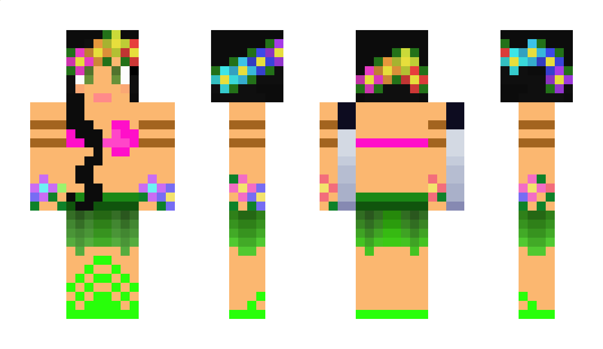 burlesque Minecraft Skin