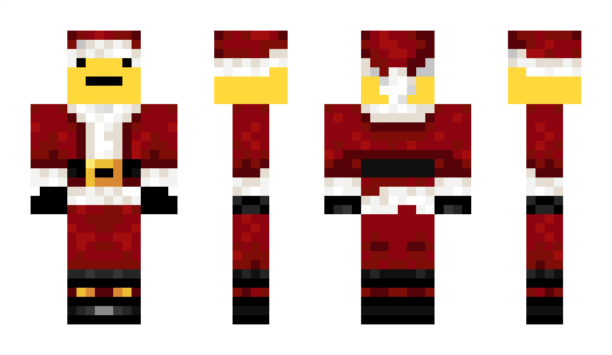 ClxpdBySanta Minecraft Skin