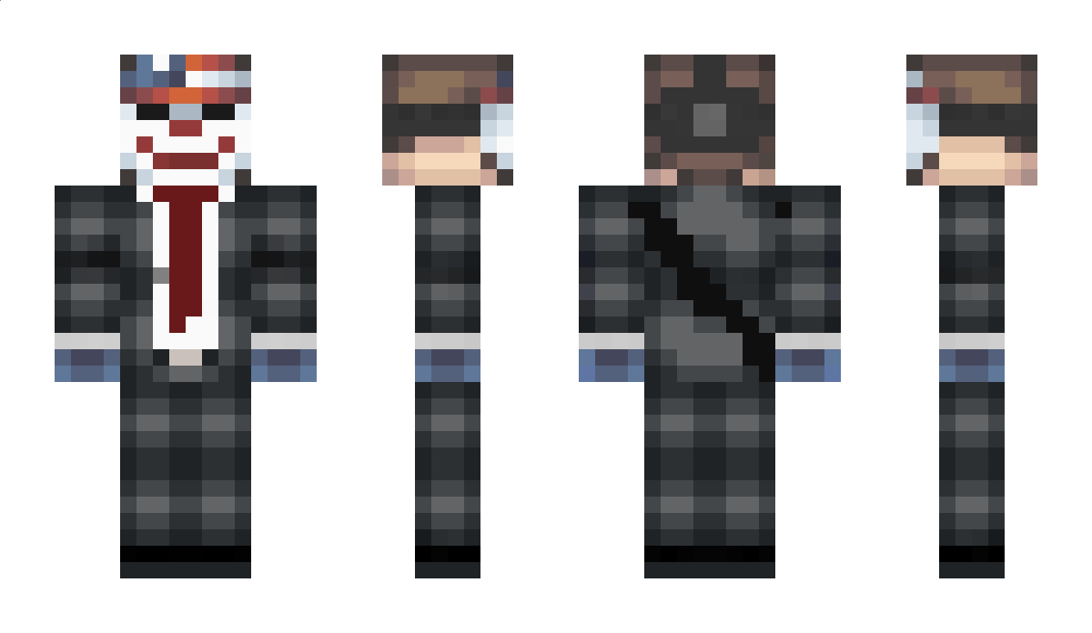 Payday Minecraft Skin