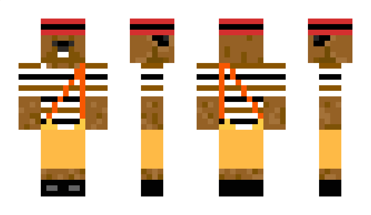 Muzska Minecraft Skin