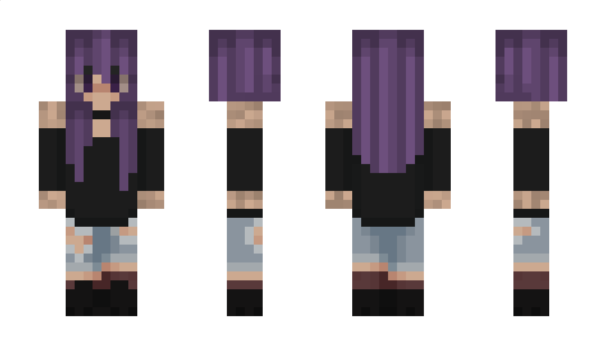 Violet_Overlord Minecraft Skin