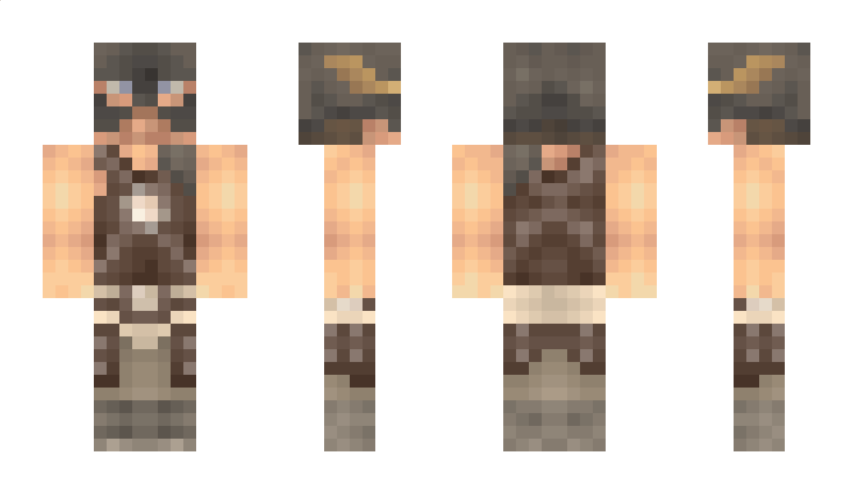 Vulkaan Minecraft Skin