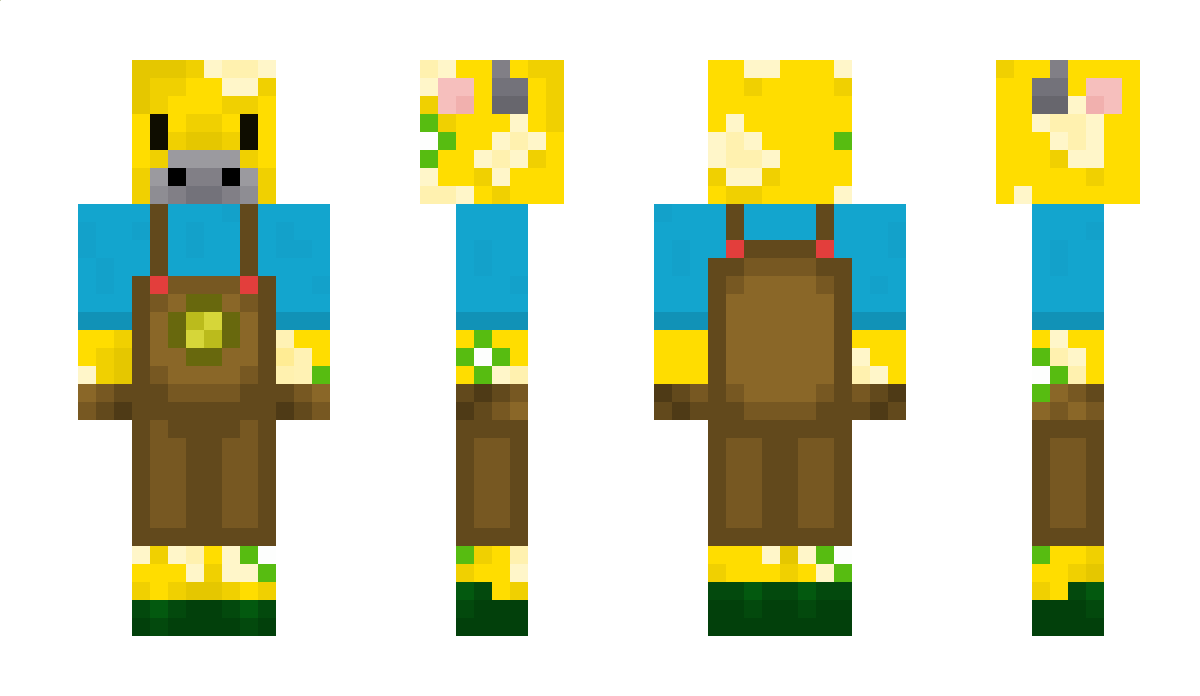 Moobloom Minecraft Skin