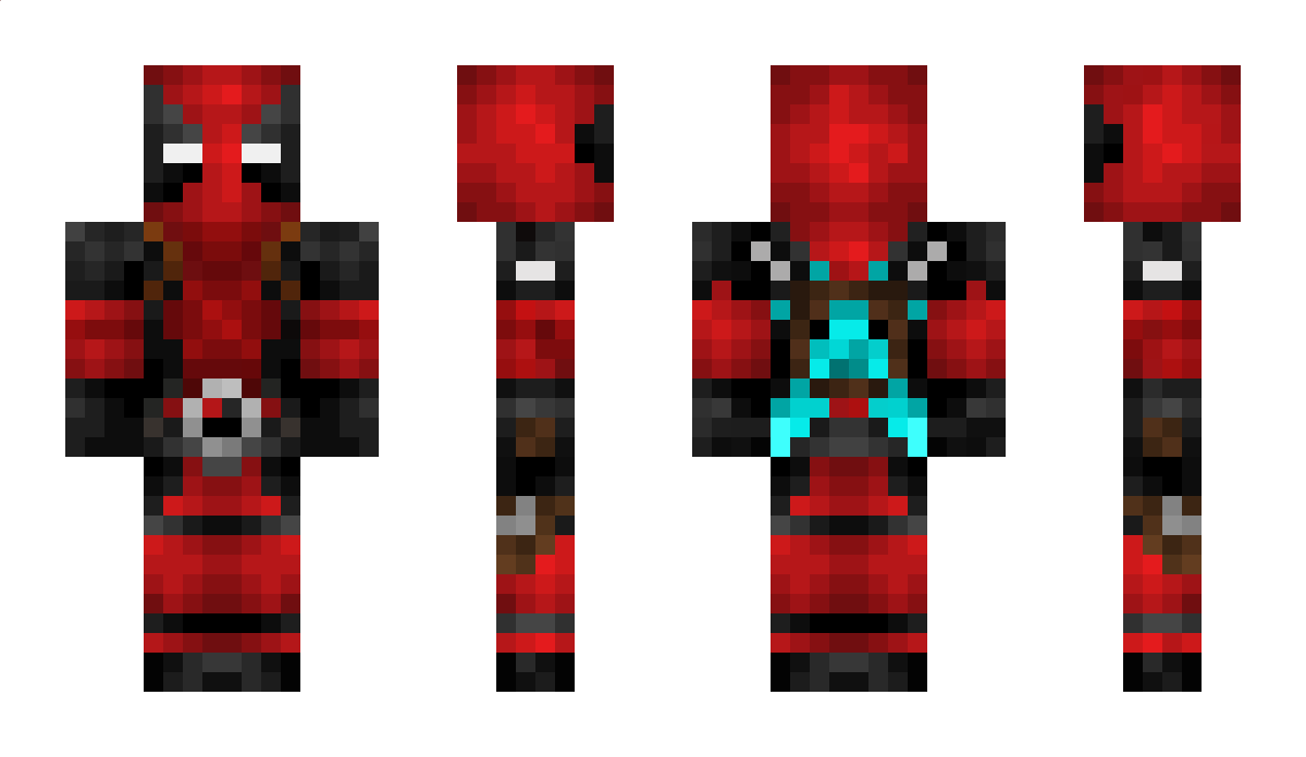 deadpool32 Minecraft Skin