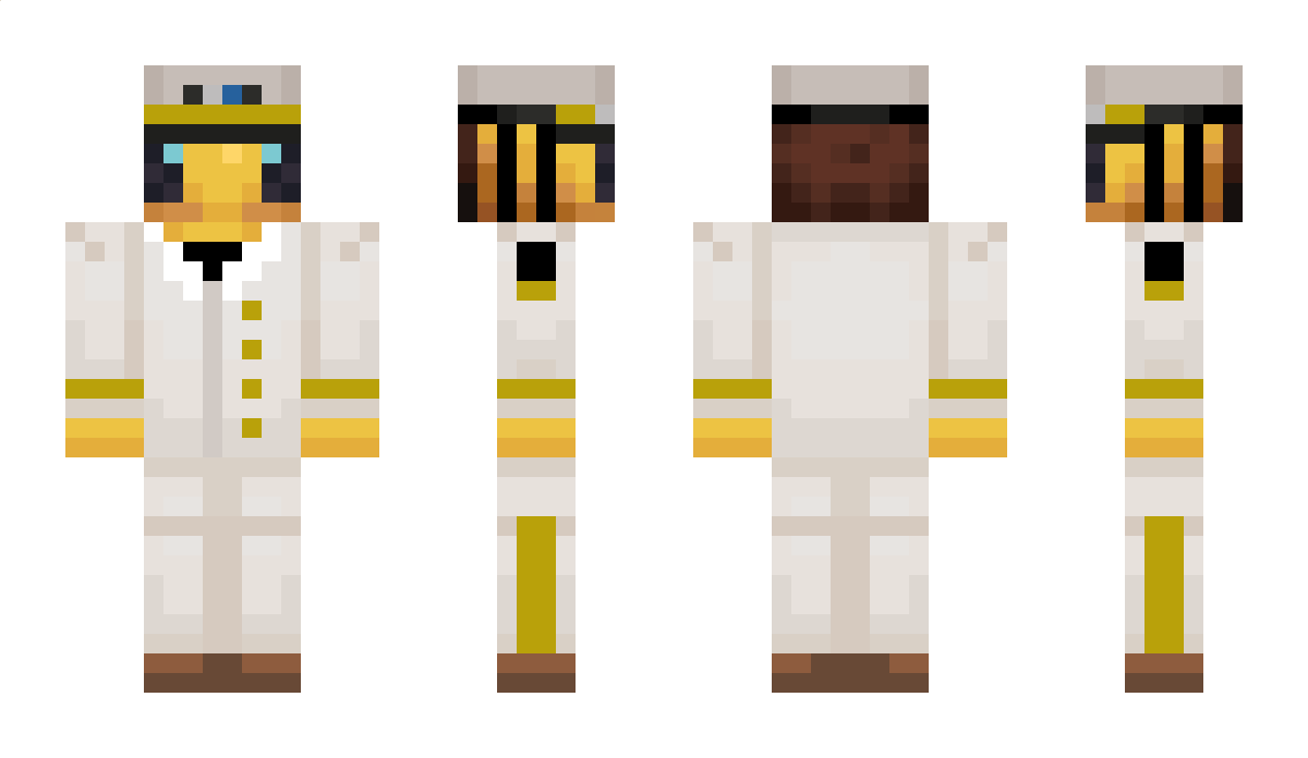 CaptainBee Minecraft Skin