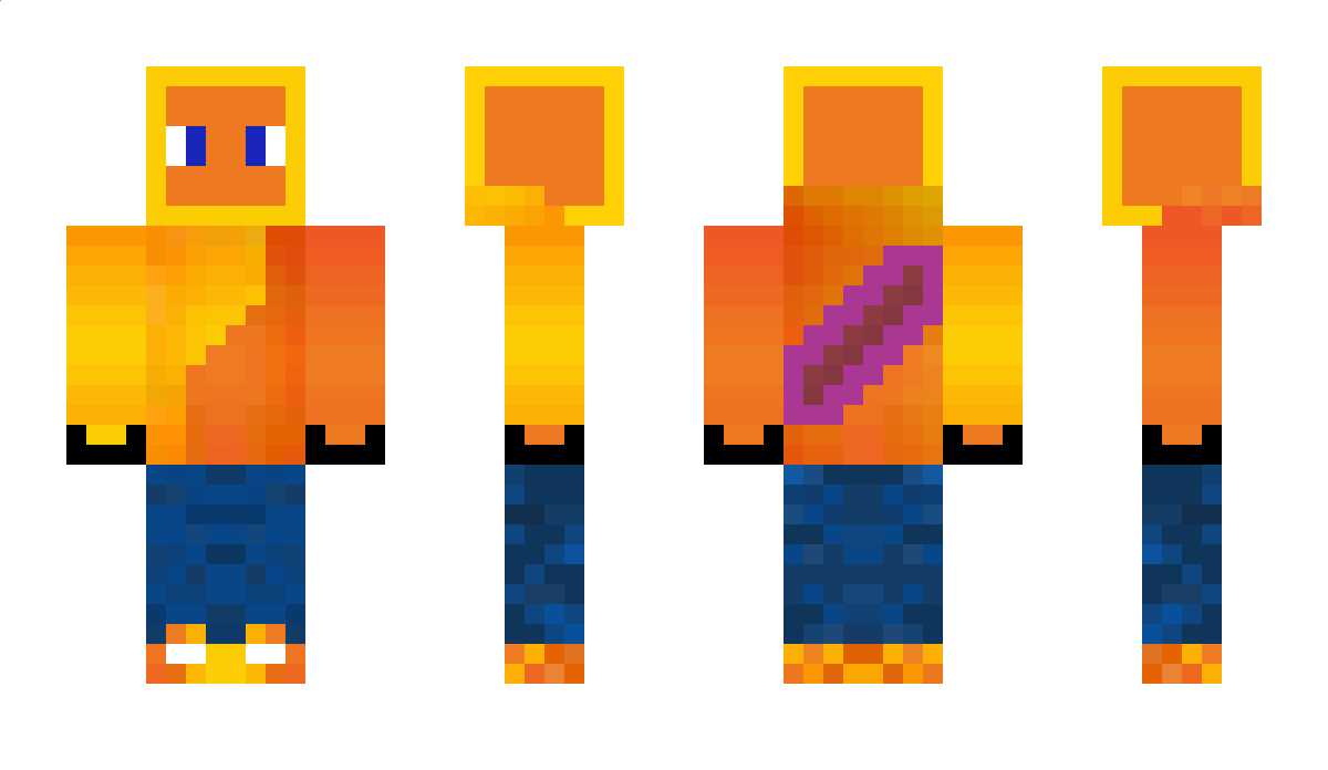 AnOrangeBridger Minecraft Skin