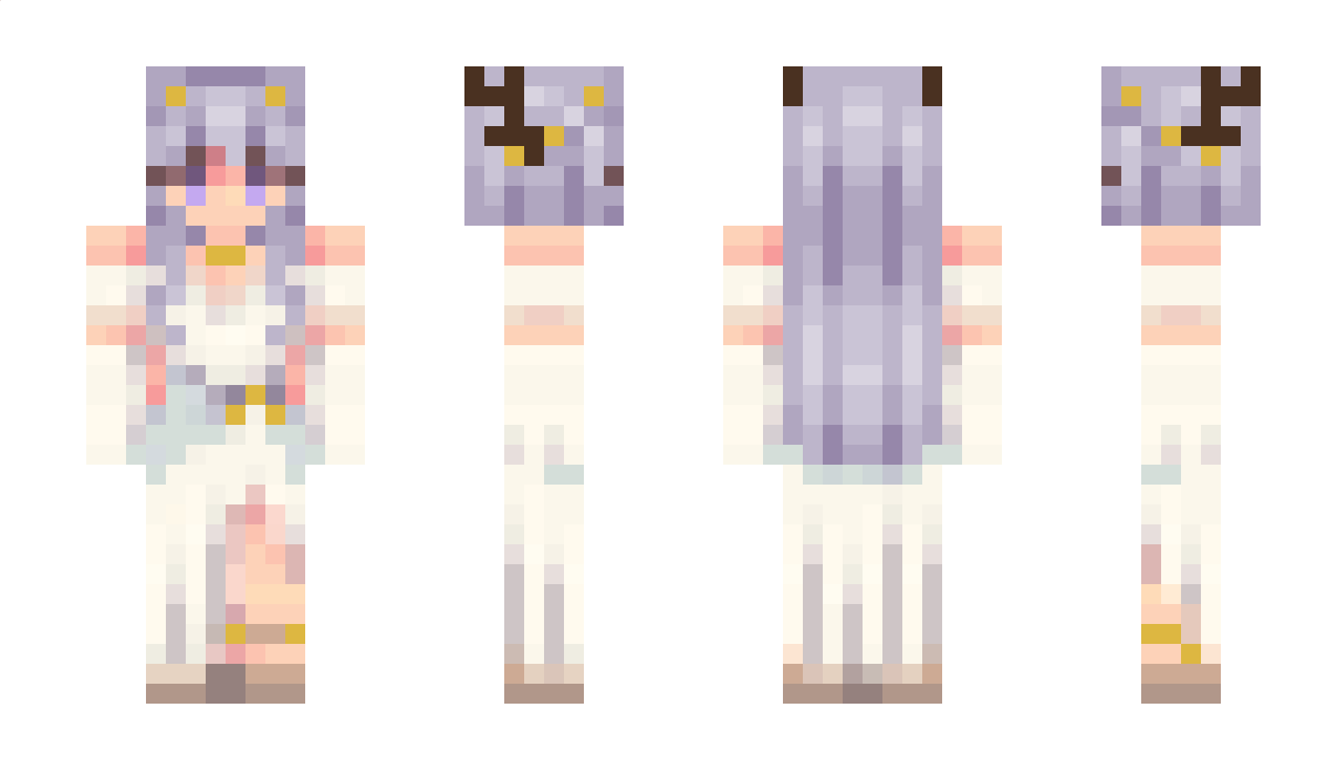 Katzenohren Minecraft Skin