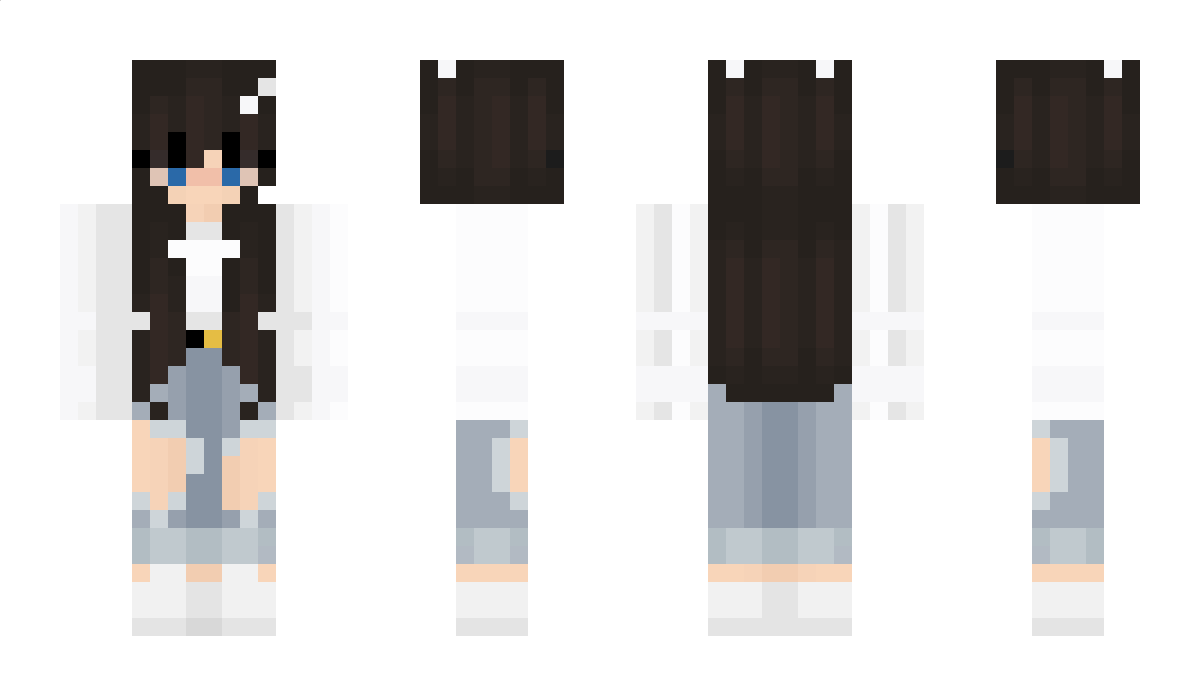 xXWhiteKittyXx Minecraft Skin