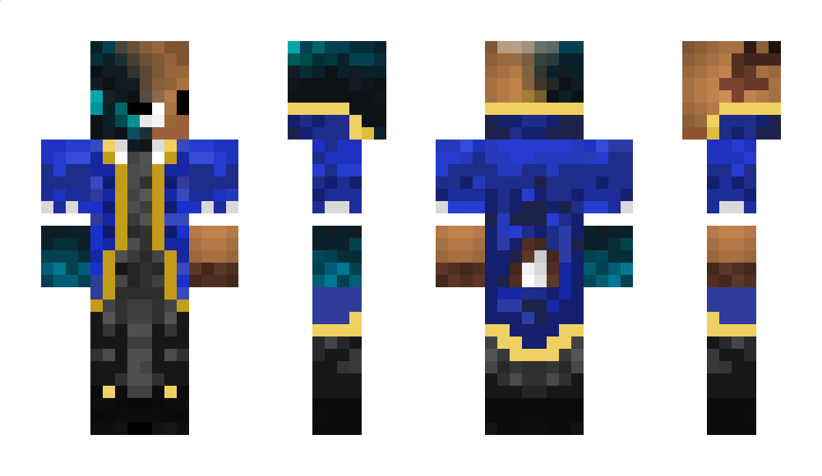 DeerBlue Minecraft Skin