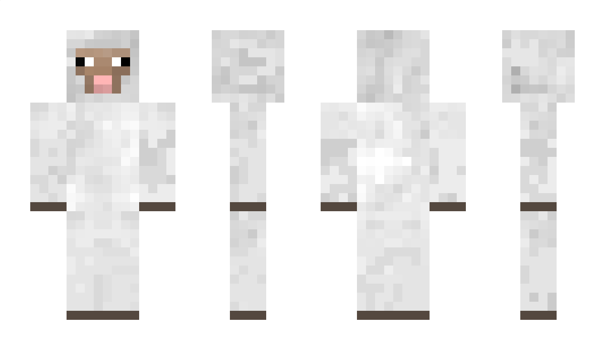 SheepBwhite Minecraft Skin