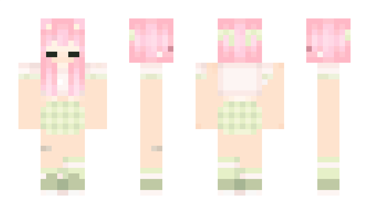 _PinkKuma_ Minecraft Skin