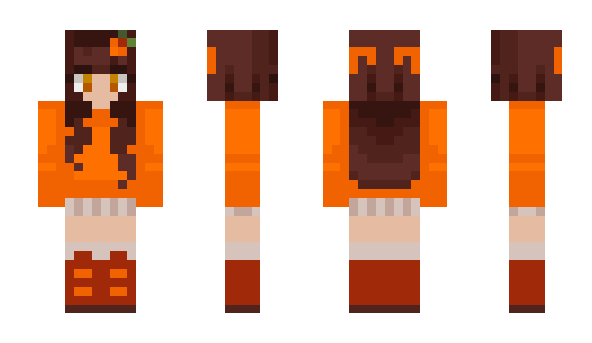 AnjaCrafts Minecraft Skin