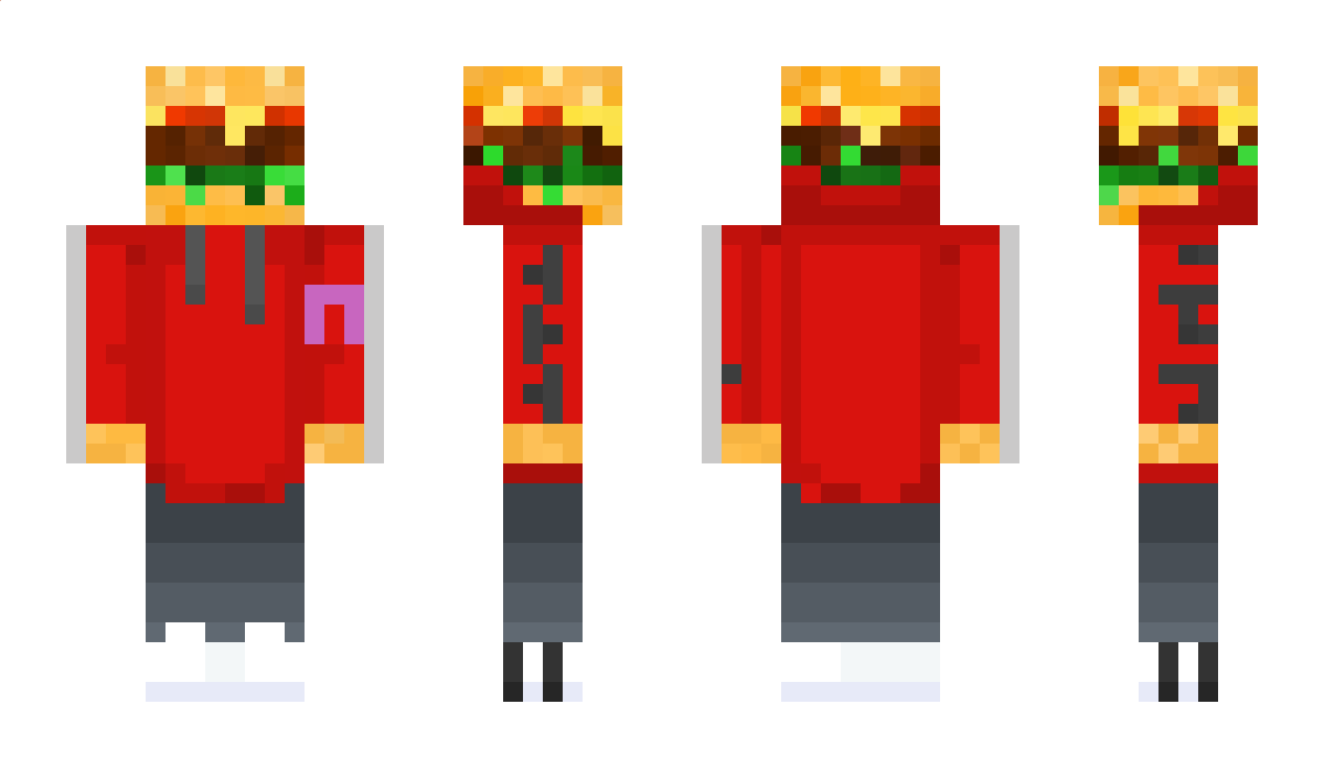 Burgerman4537 Minecraft Skin