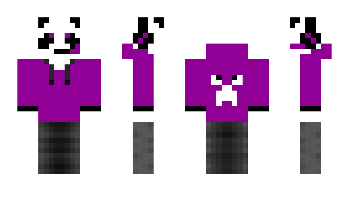 JackThePanda Minecraft Skin