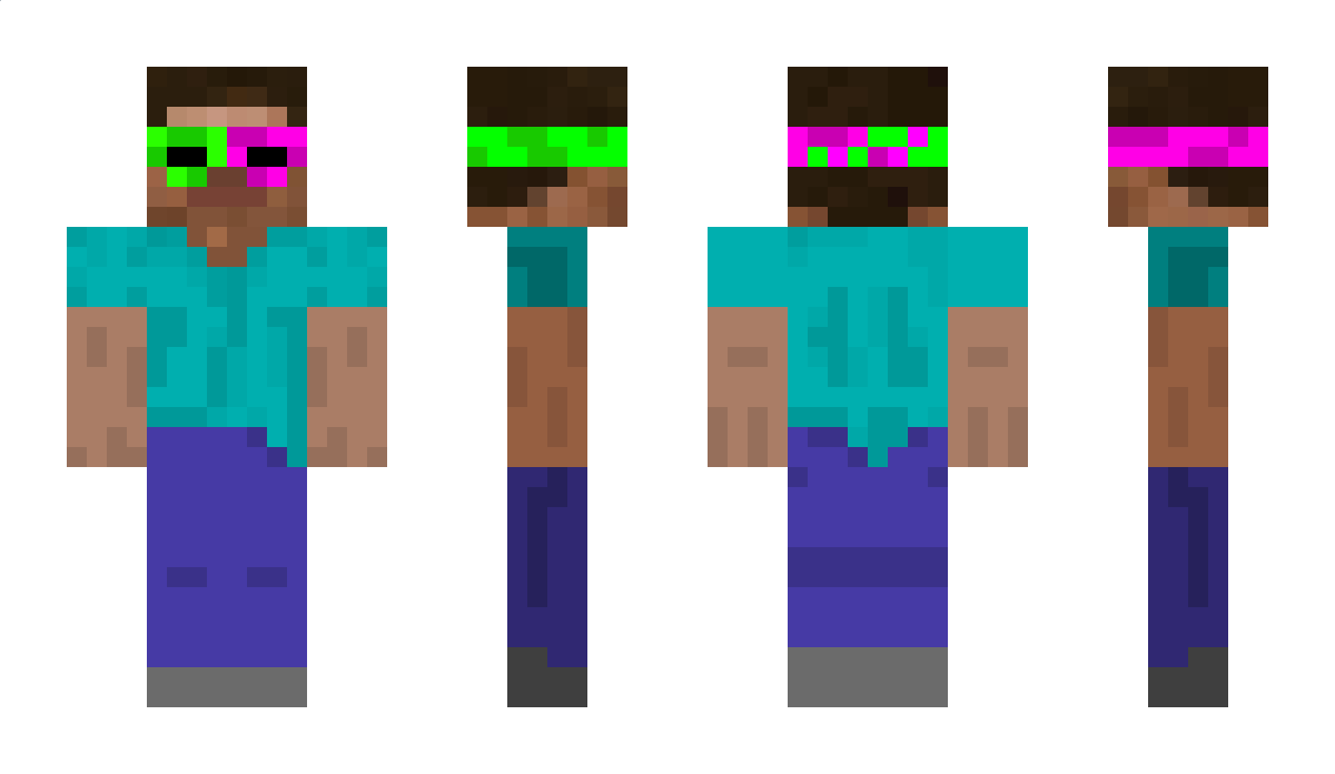 R3FLECTI0N Minecraft Skin