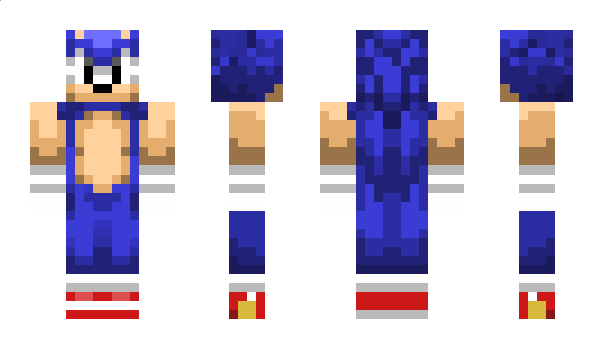 sonicfan Minecraft Skin