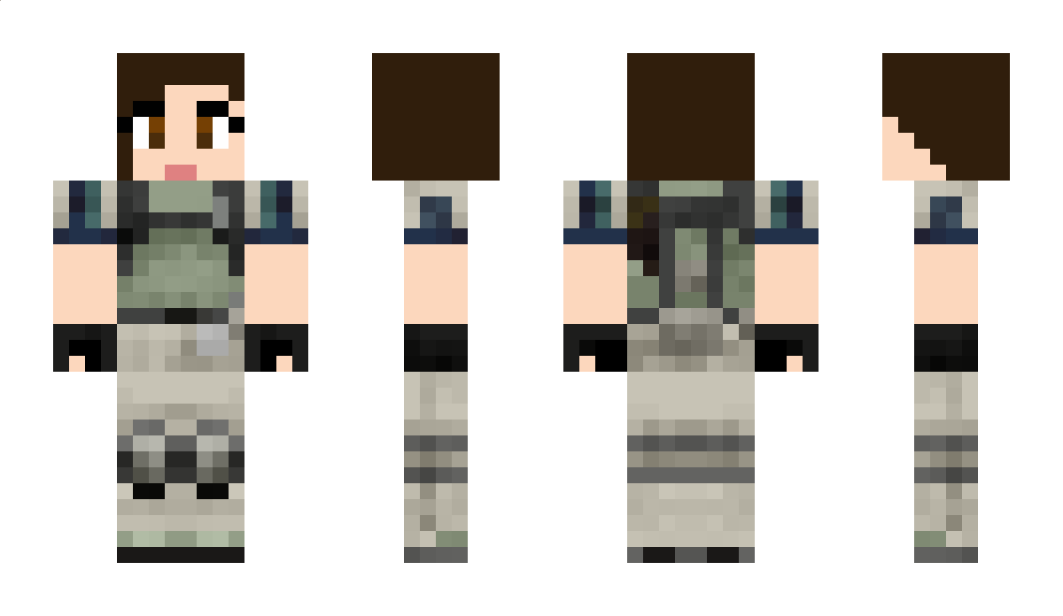 Rockinggirl Minecraft Skin