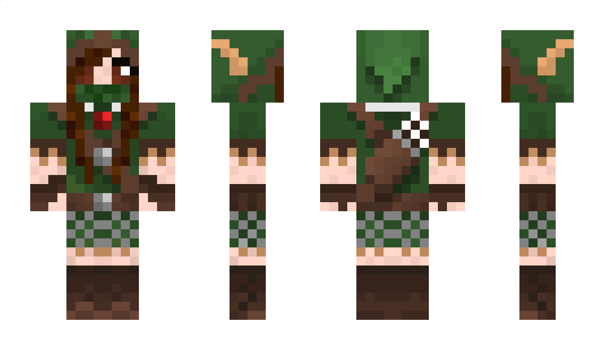 LucyGorillaz Minecraft Skin