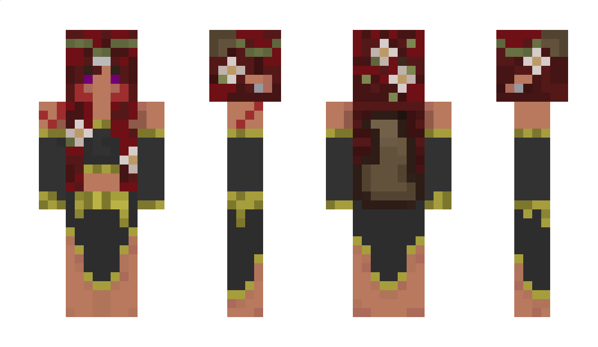 StrawMermaid855 Minecraft Skin