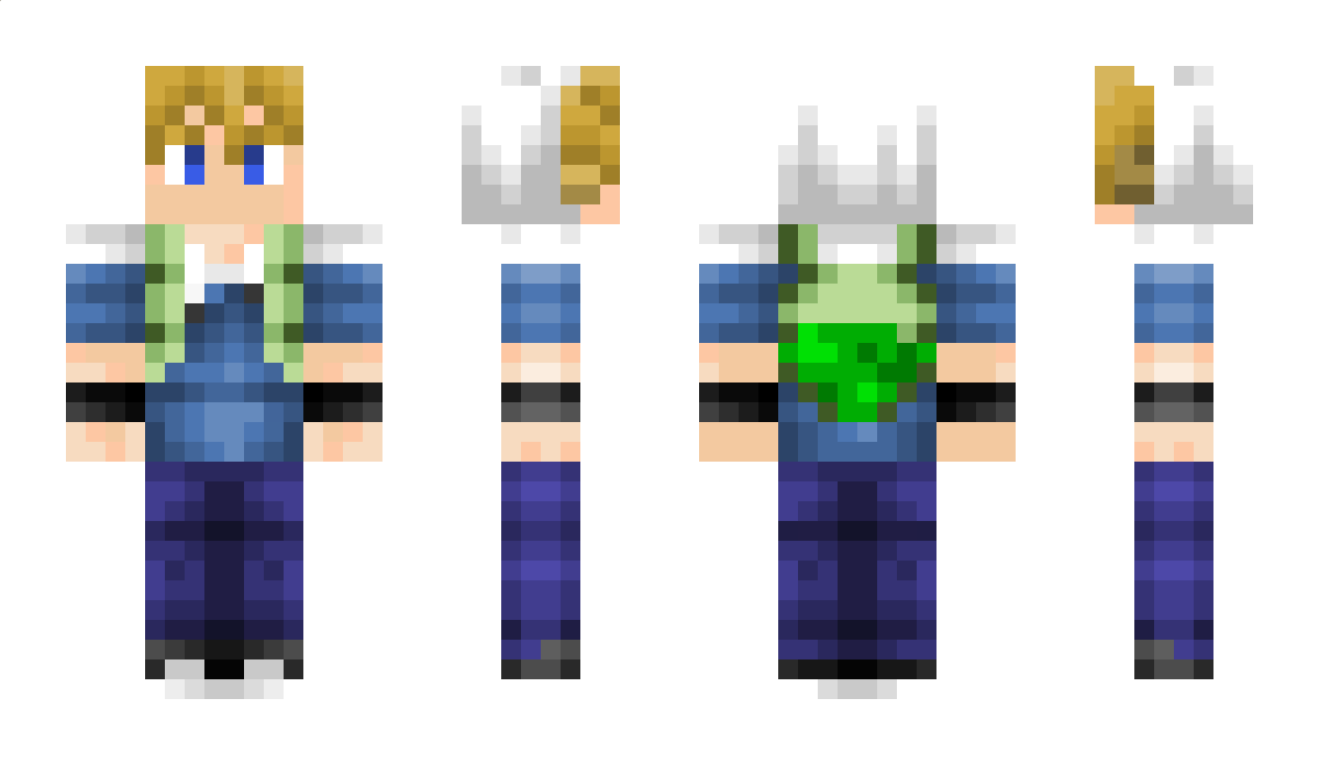 SparkyGamer Minecraft Skin