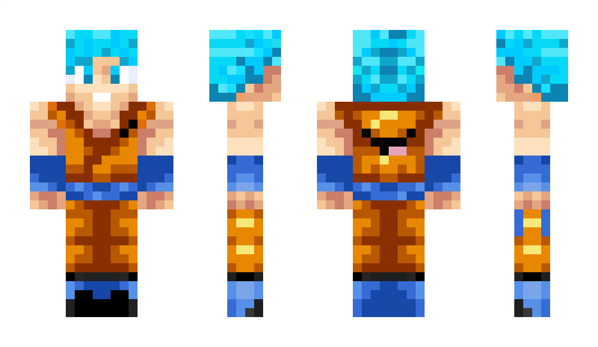 SSJB Minecraft Skin