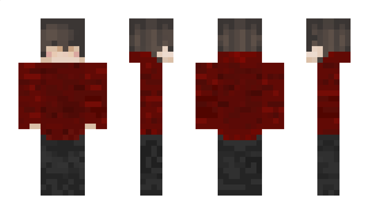 RRed Minecraft Skin