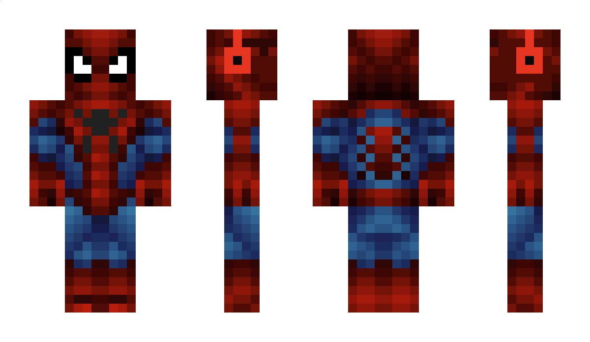 RealSpiderMan Minecraft Skin