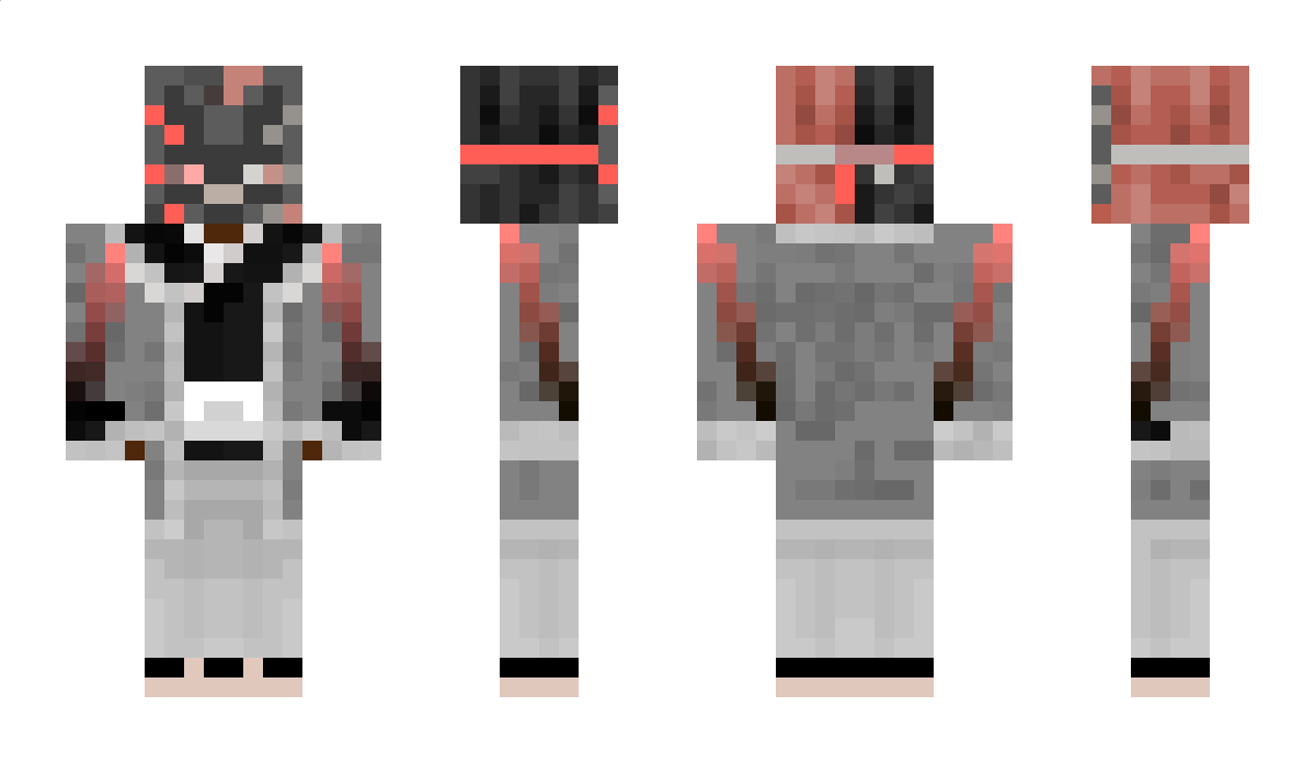 Haku_The_Fox Minecraft Skin