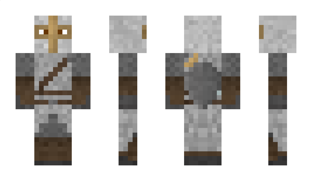 SilverKnight Minecraft Skin