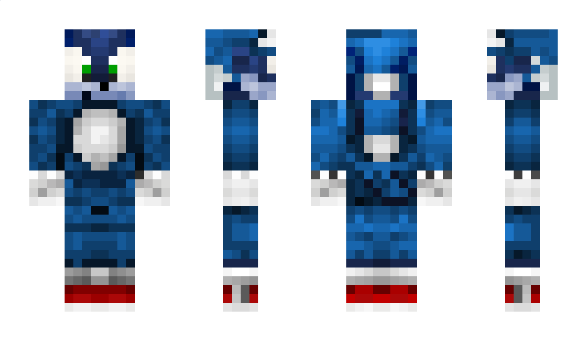 sonicxfan14 Minecraft Skin