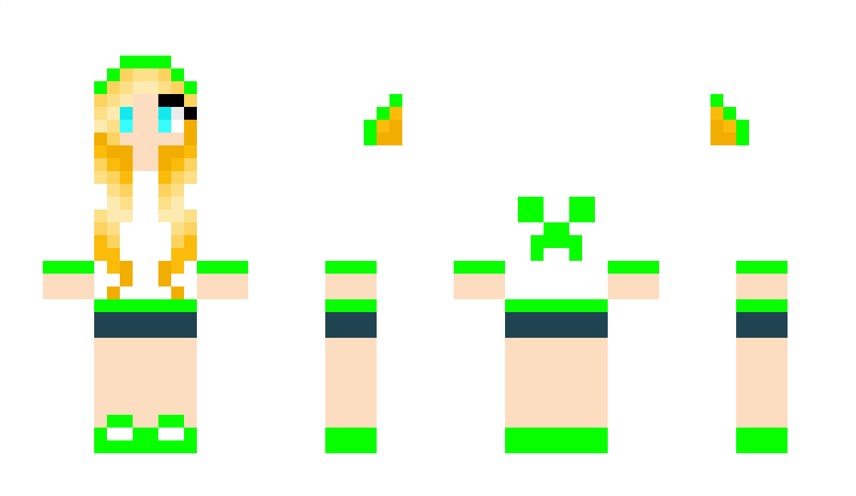 ShamrockGirl Minecraft Skin
