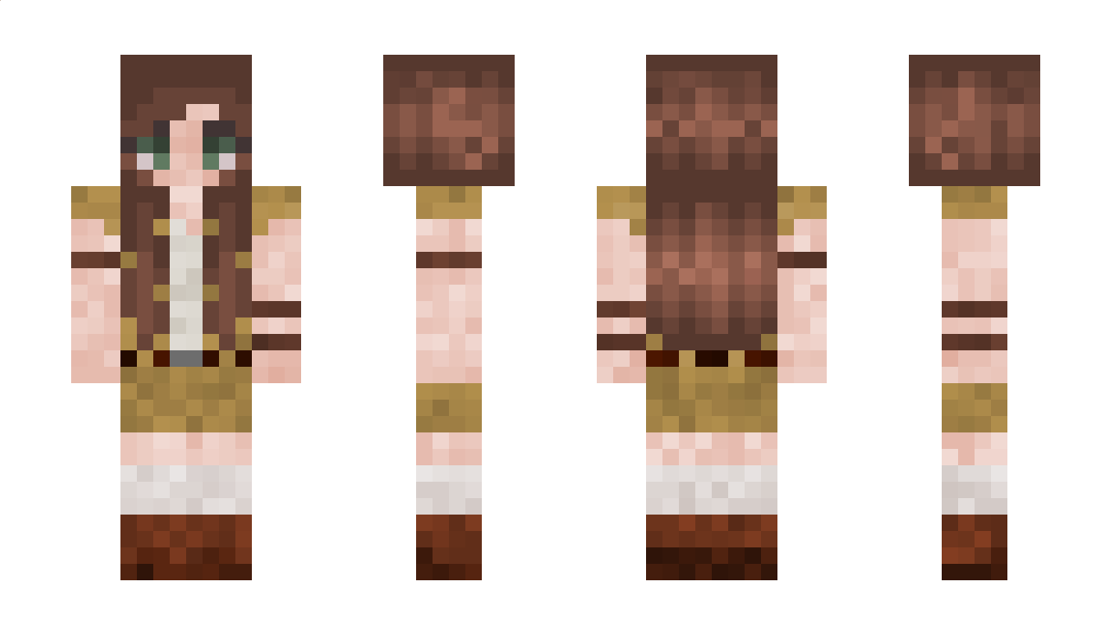 HayleAndHearty Minecraft Skin