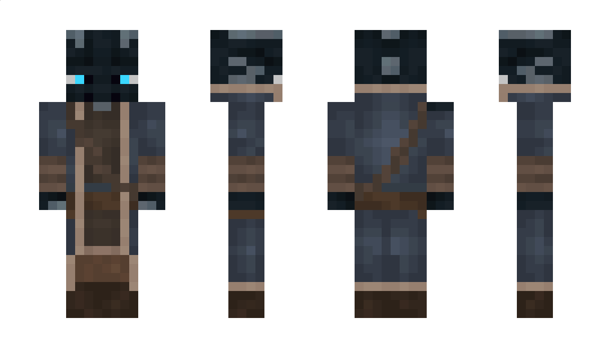 BleuScreen Minecraft Skin