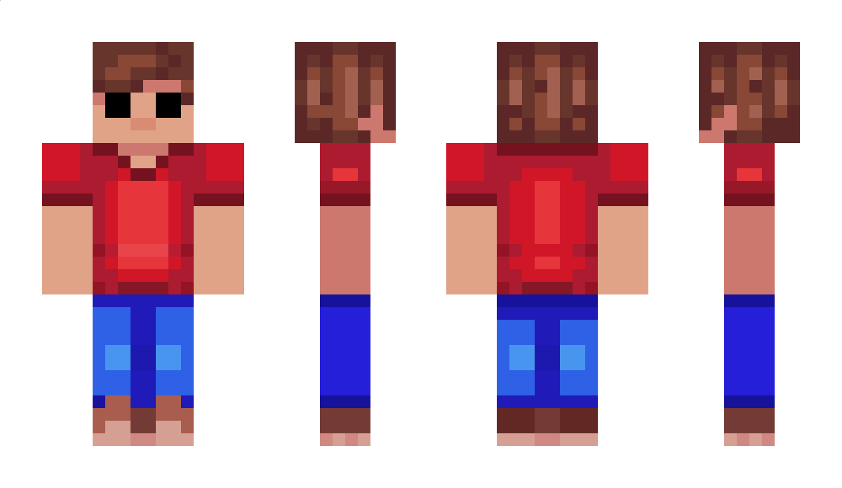 SteppyRed Minecraft Skin