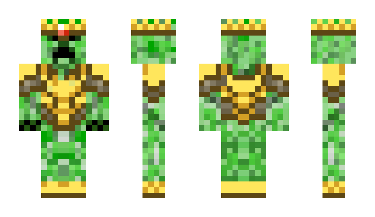 goldcreeperdan Minecraft Skin