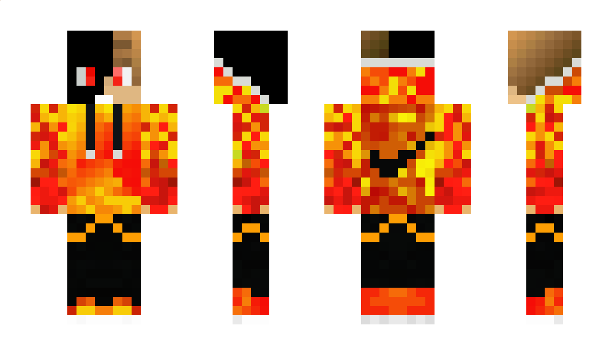 Flamewastaken Minecraft Skin