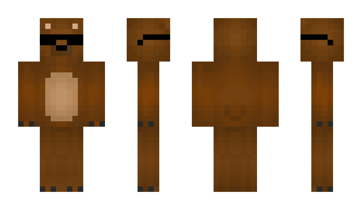 BeerBelliedBear Minecraft Skin